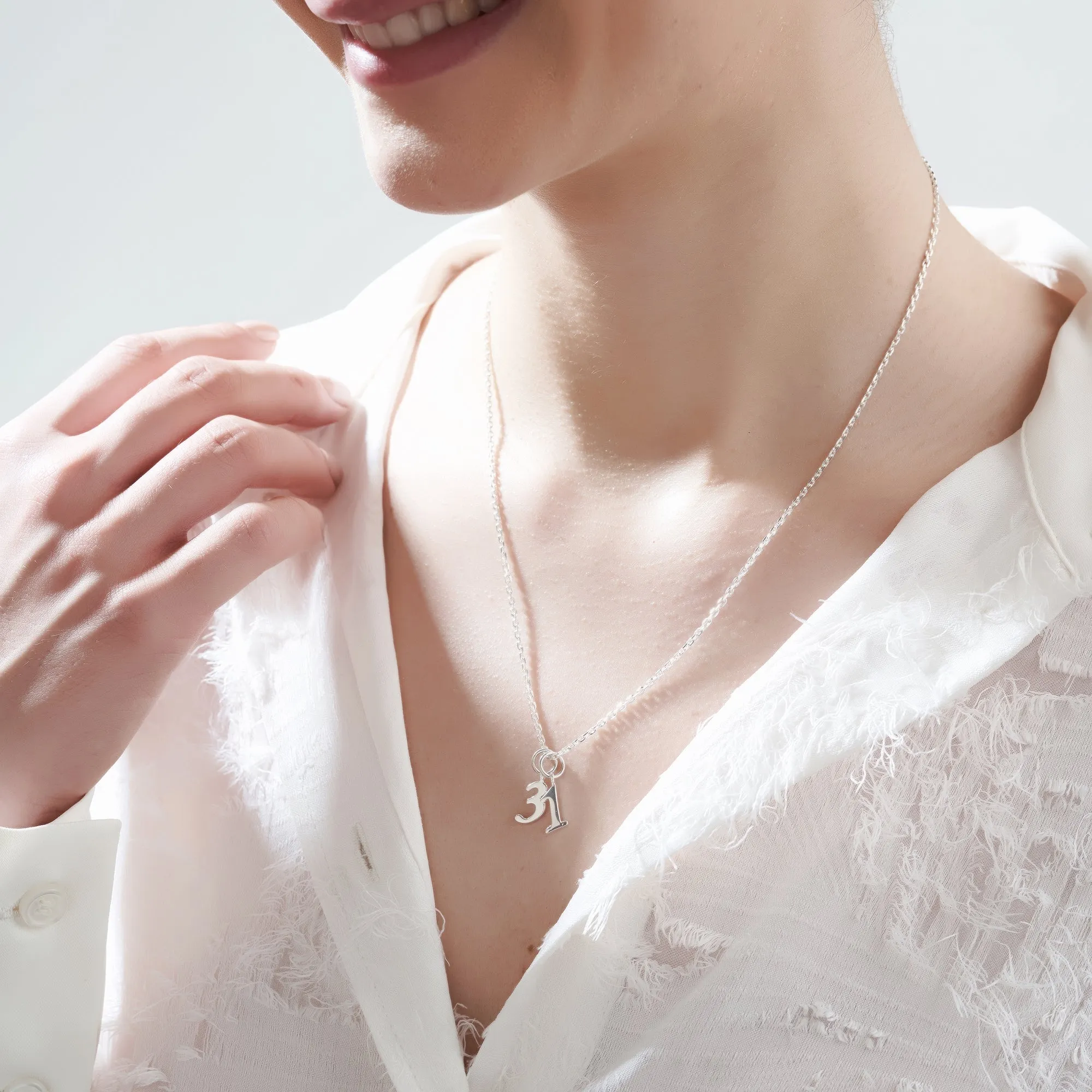 Mysha Personalized Letter Pendant
