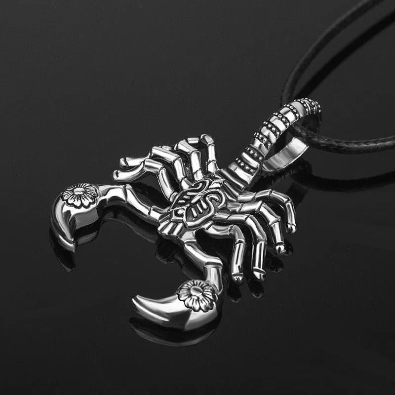 Necklace Scorpion King Rope Clavicle Long Chain Charm