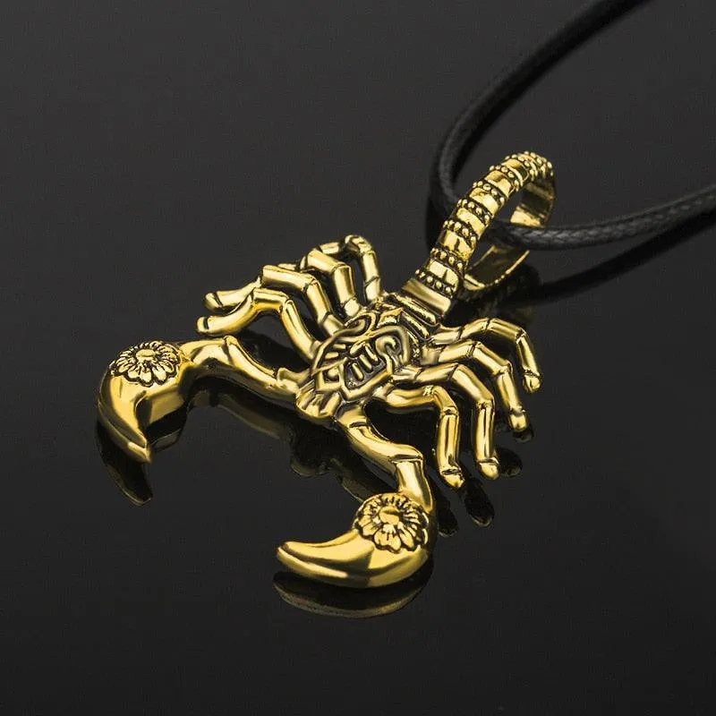 Necklace Scorpion King Rope Clavicle Long Chain Charm