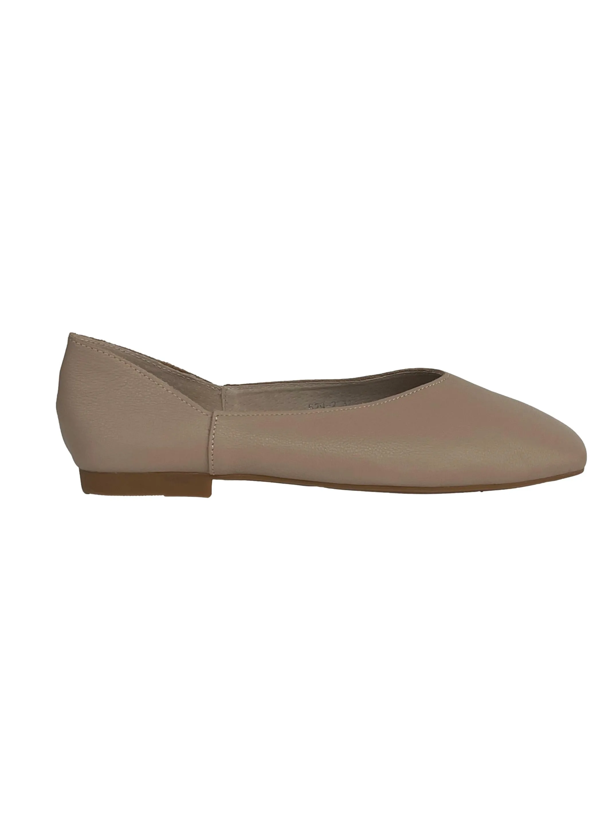 Nude Ballet Flats