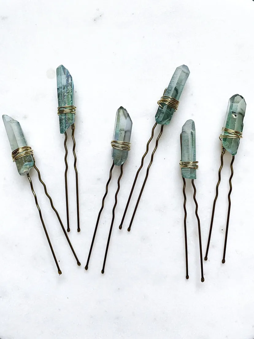 O2 Quartz Hair Pin Set