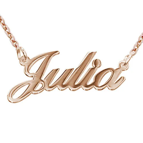 Offer Personalized Classic Name Necklace