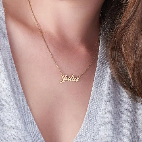 Offer Personalized Classic Name Necklace