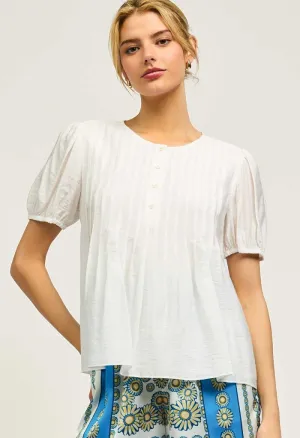 Olivia Blouse-White