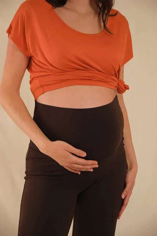Organic Bamboo Eadie Maternity Top