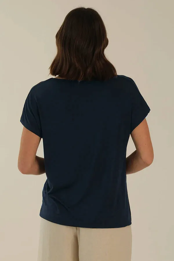 Organic Bamboo Eadie Maternity Top