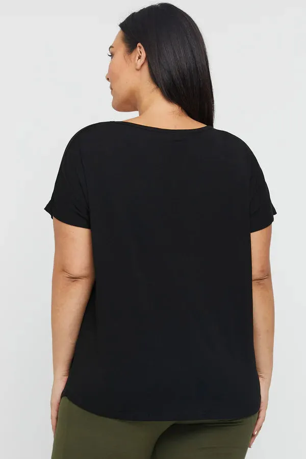 Organic Bamboo Eadie Maternity Top