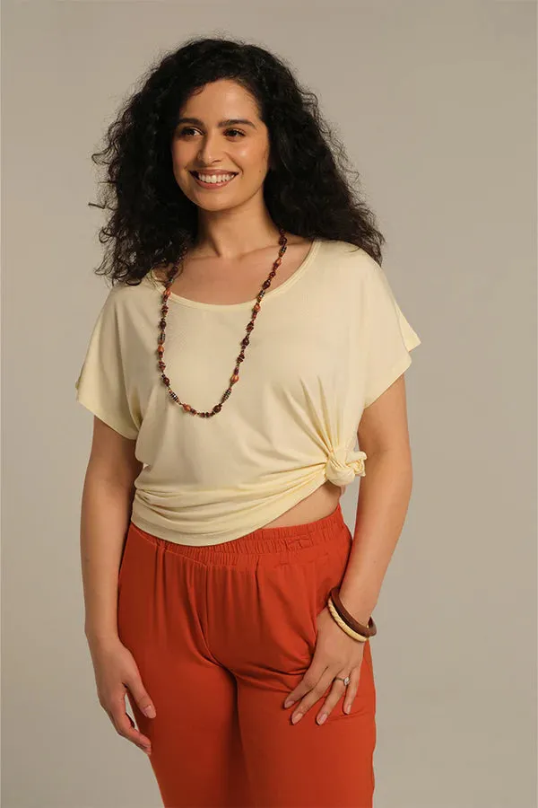 Organic Bamboo Eadie Maternity Top