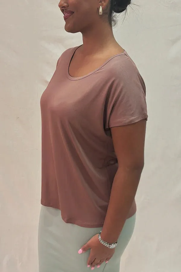 Organic Bamboo Eadie Maternity Top