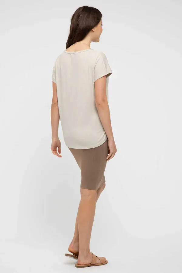 Organic Bamboo Eadie Maternity Top