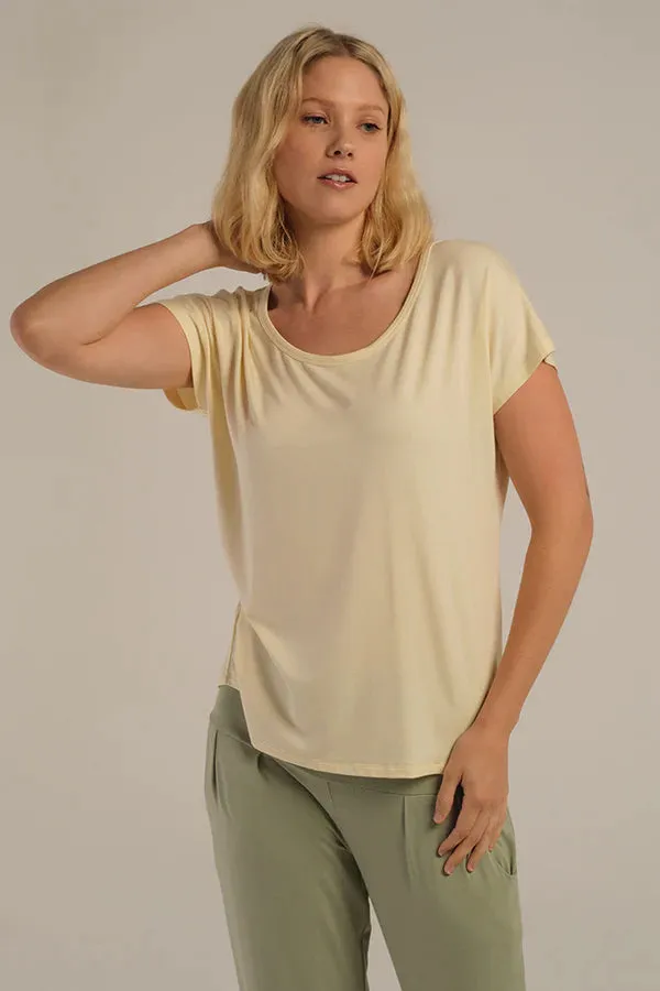 Organic Bamboo Eadie Maternity Top