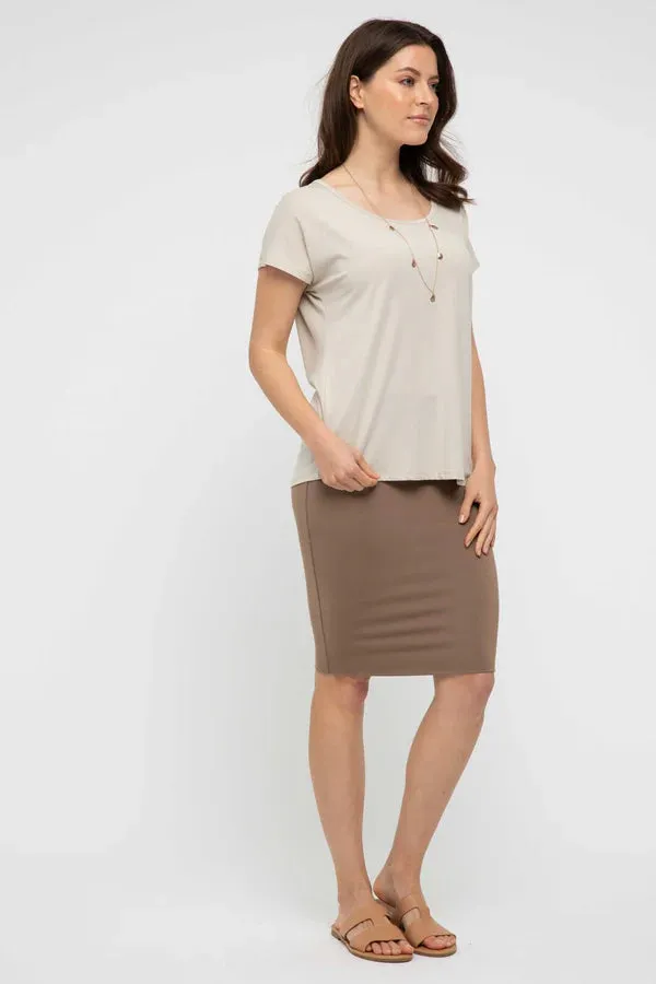 Organic Bamboo Eadie Maternity Top