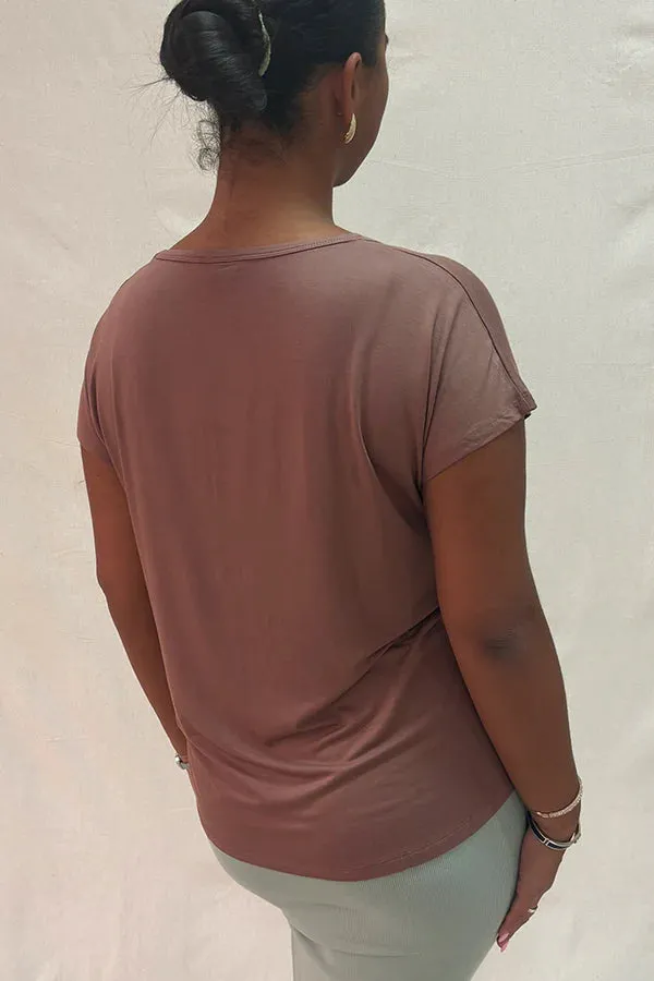 Organic Bamboo Eadie Maternity Top