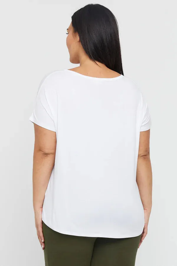 Organic Bamboo Eadie Maternity Top