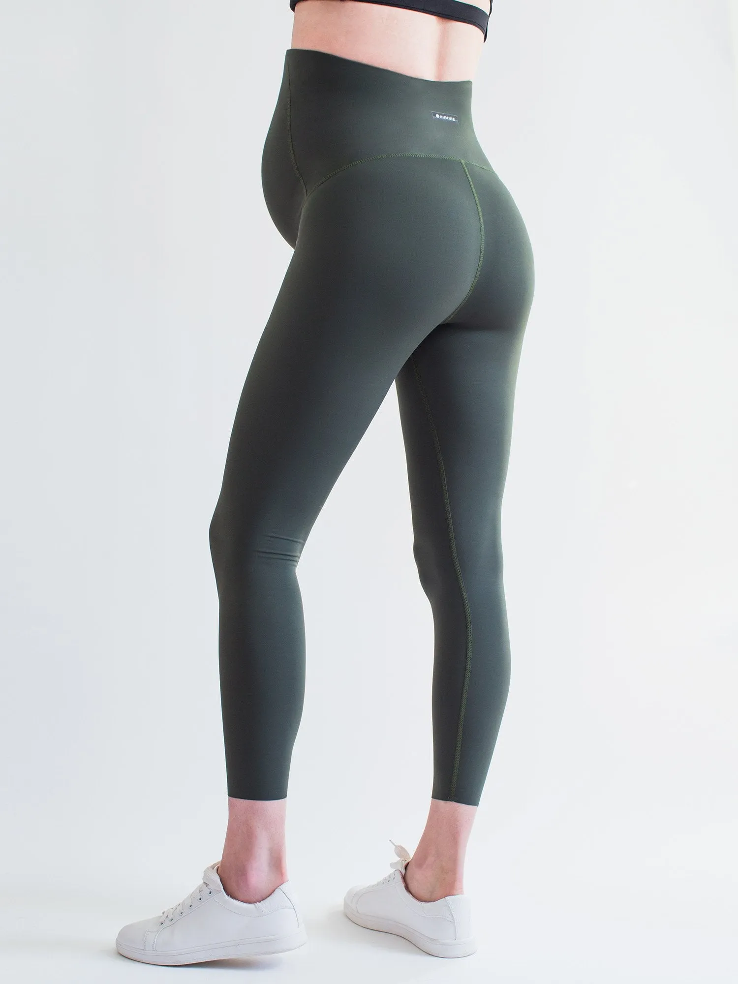 OVER THE BUMP MATERNITY SHAPE PANTS, DEEP FOREST