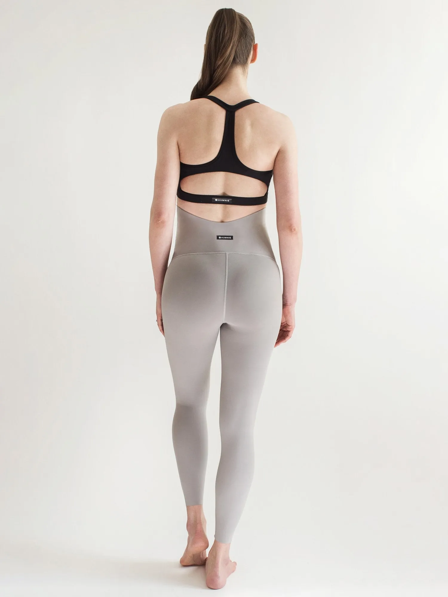 OVER THE BUMP MATERNITY SHAPE PANTS, LUNAR GREY