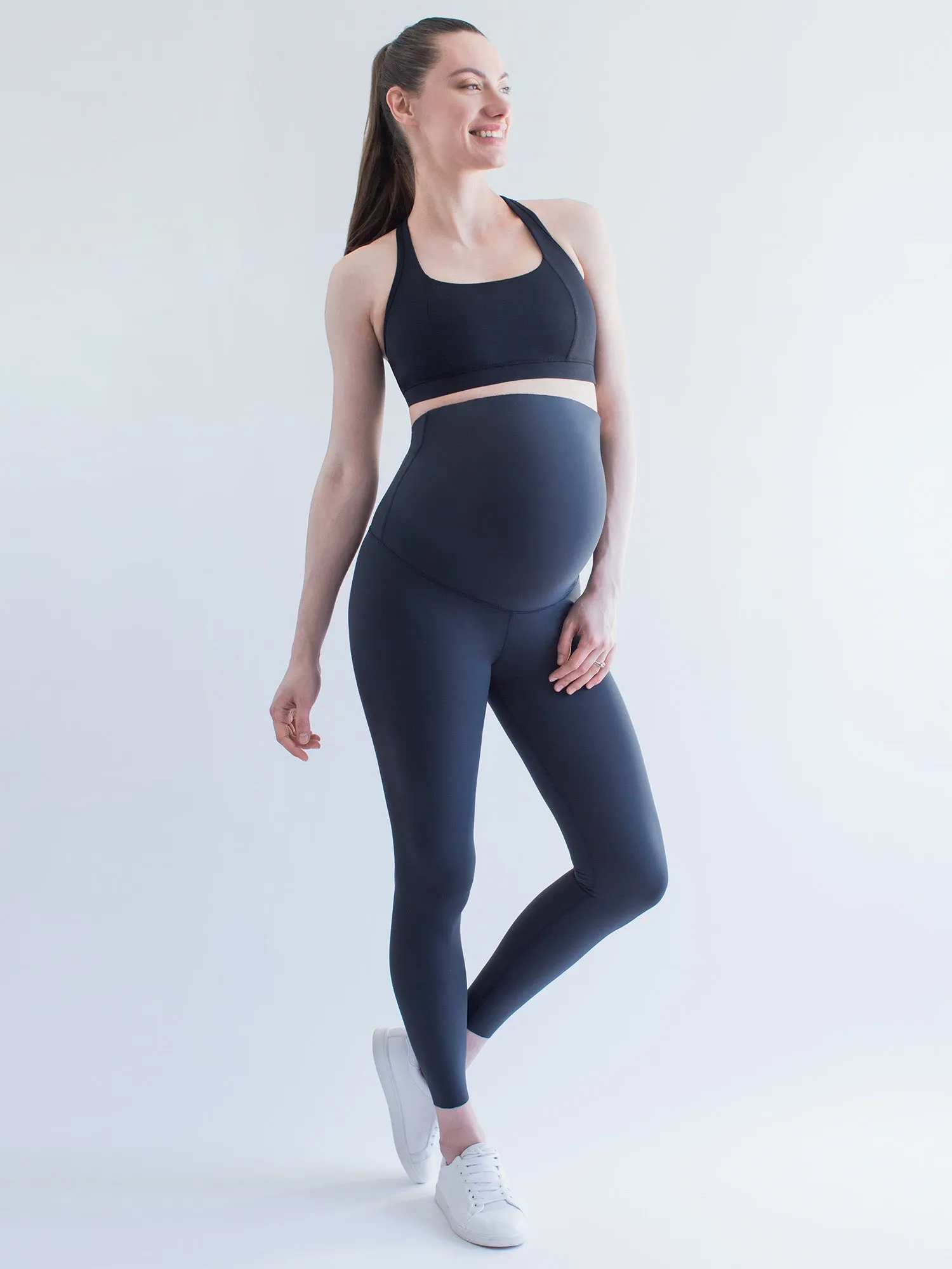 OVER THE BUMP MATERNITY SHAPE PANTS, MIDNIGHT
