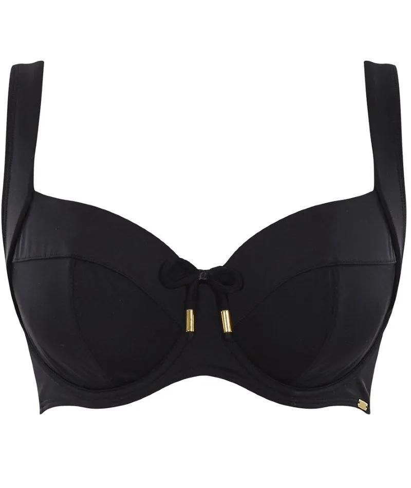 Panache Swimwear Anya Riva Balconnet Underwired Bikini - Black