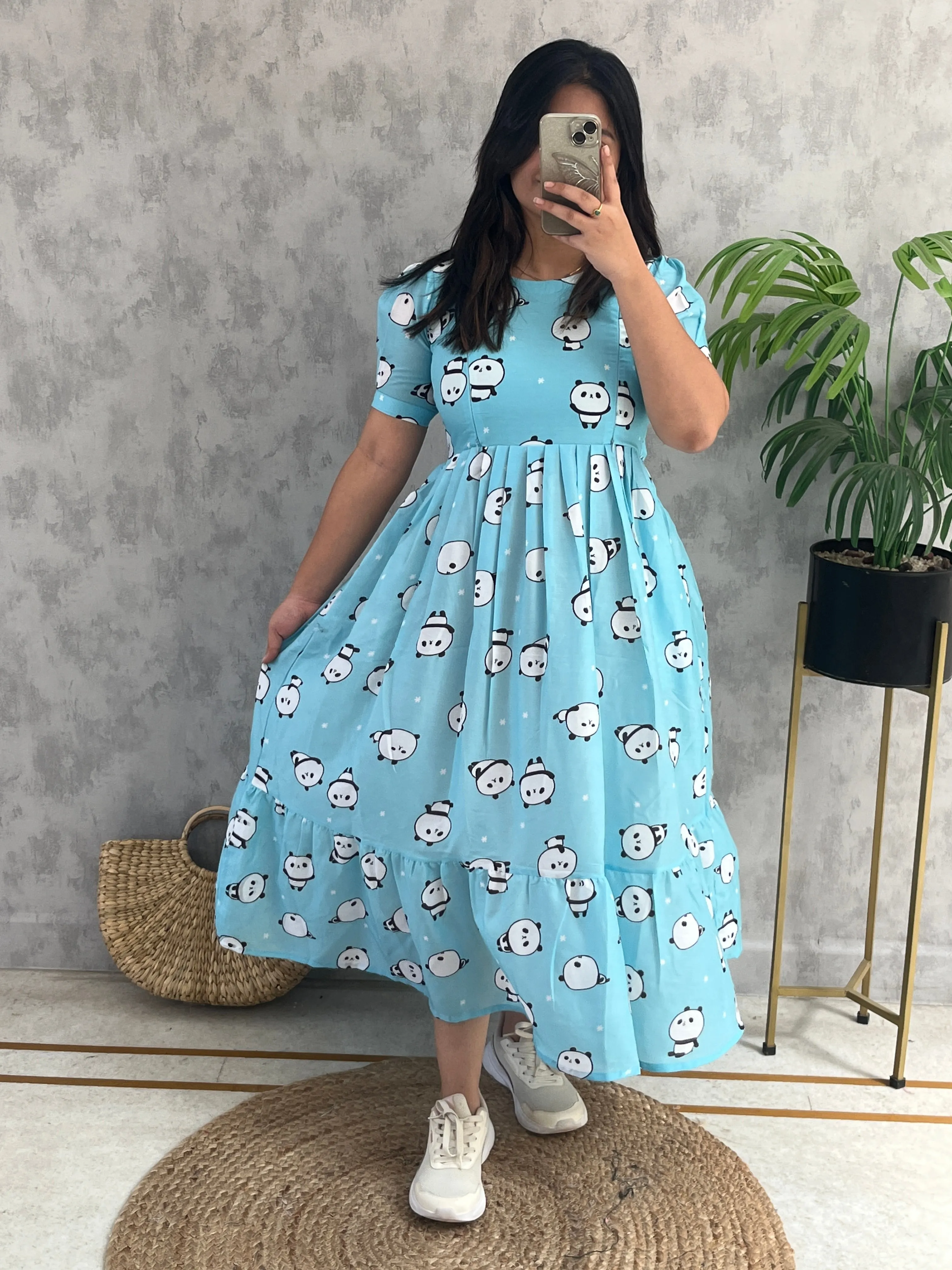 Panda Maternity Dress (PREORDER-JUNE15)