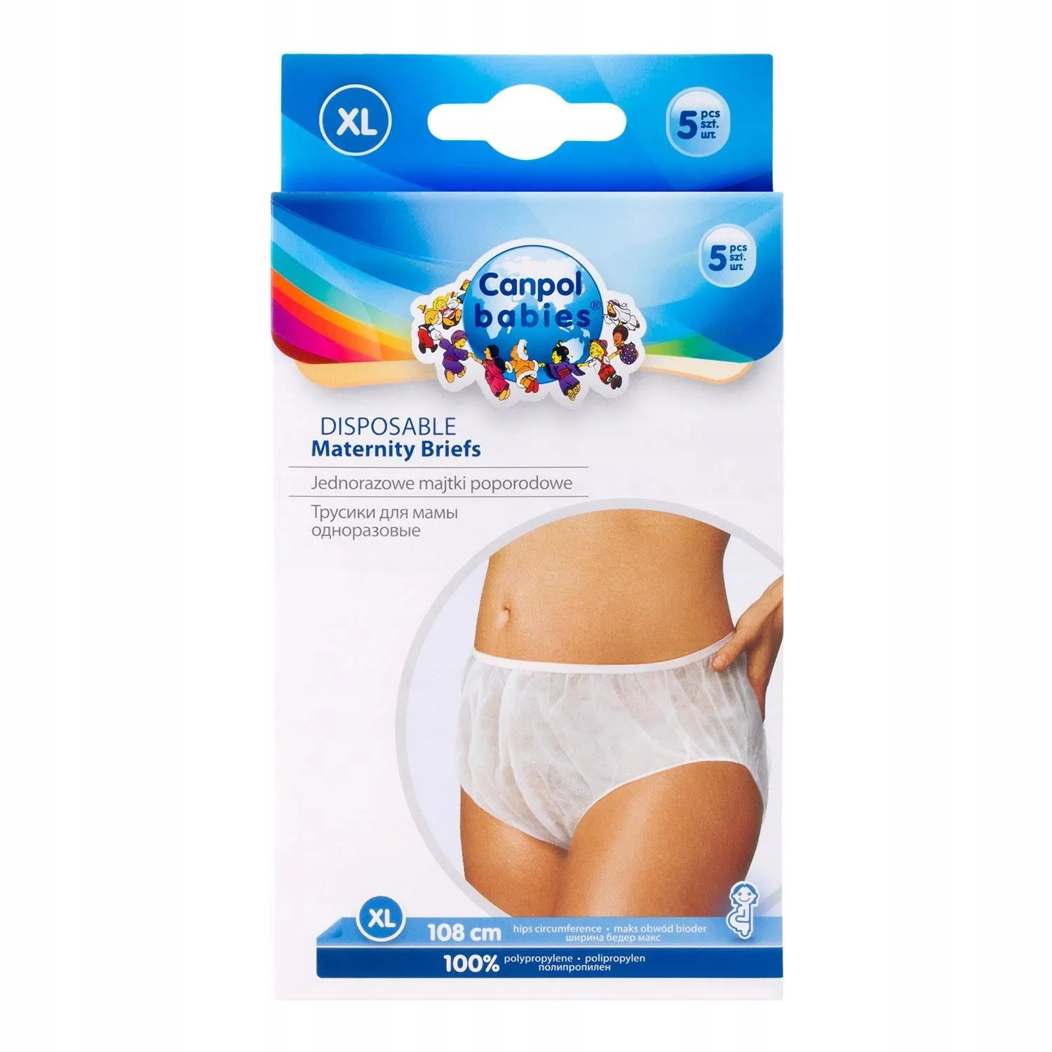 Pants Canpol Disposable Maternity Knickers Pregnancy Post Partum Briefs Size Xl