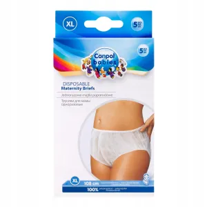 Pants Canpol Disposable Maternity Knickers Pregnancy Post Partum Briefs Size Xl