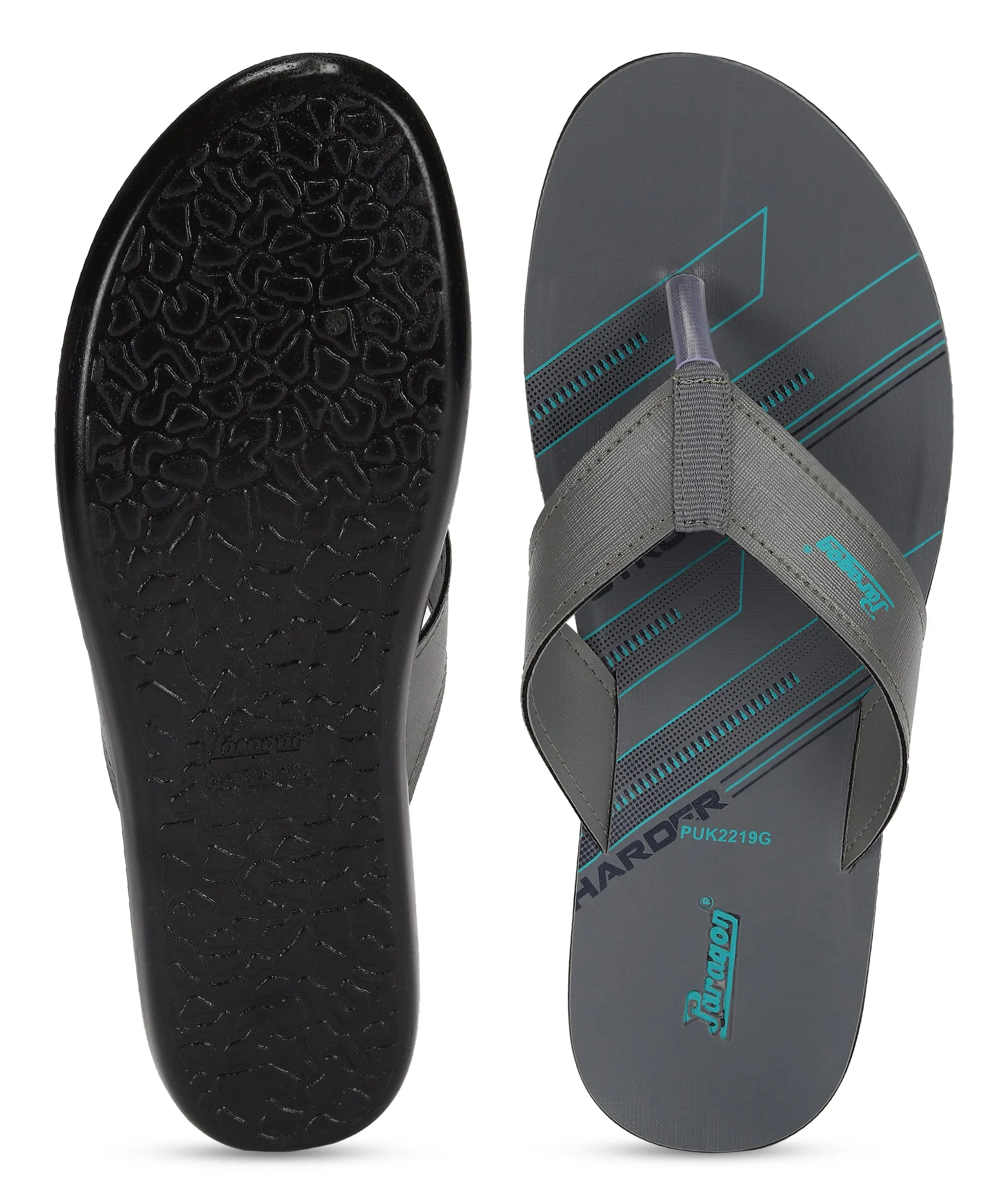 Paragon  PUK2219G Men Stylish Lightweight Flipflops | Casual & Comfortable Daily-wear Slippers for Indoor & Outdoor | For Everyday Use