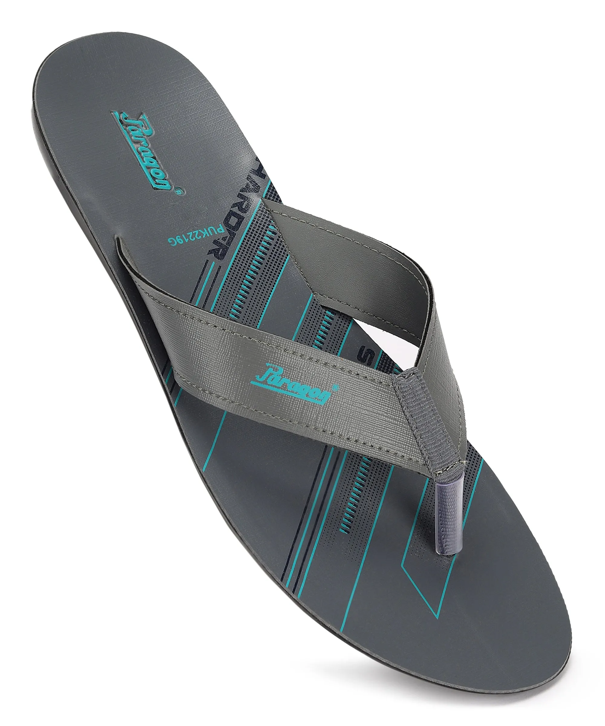 Paragon  PUK2219G Men Stylish Lightweight Flipflops | Casual & Comfortable Daily-wear Slippers for Indoor & Outdoor | For Everyday Use