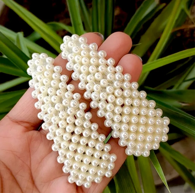 Pearl Waterdrop Hair Clips