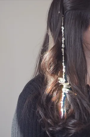 Pearly-Quartz Hair Charm
