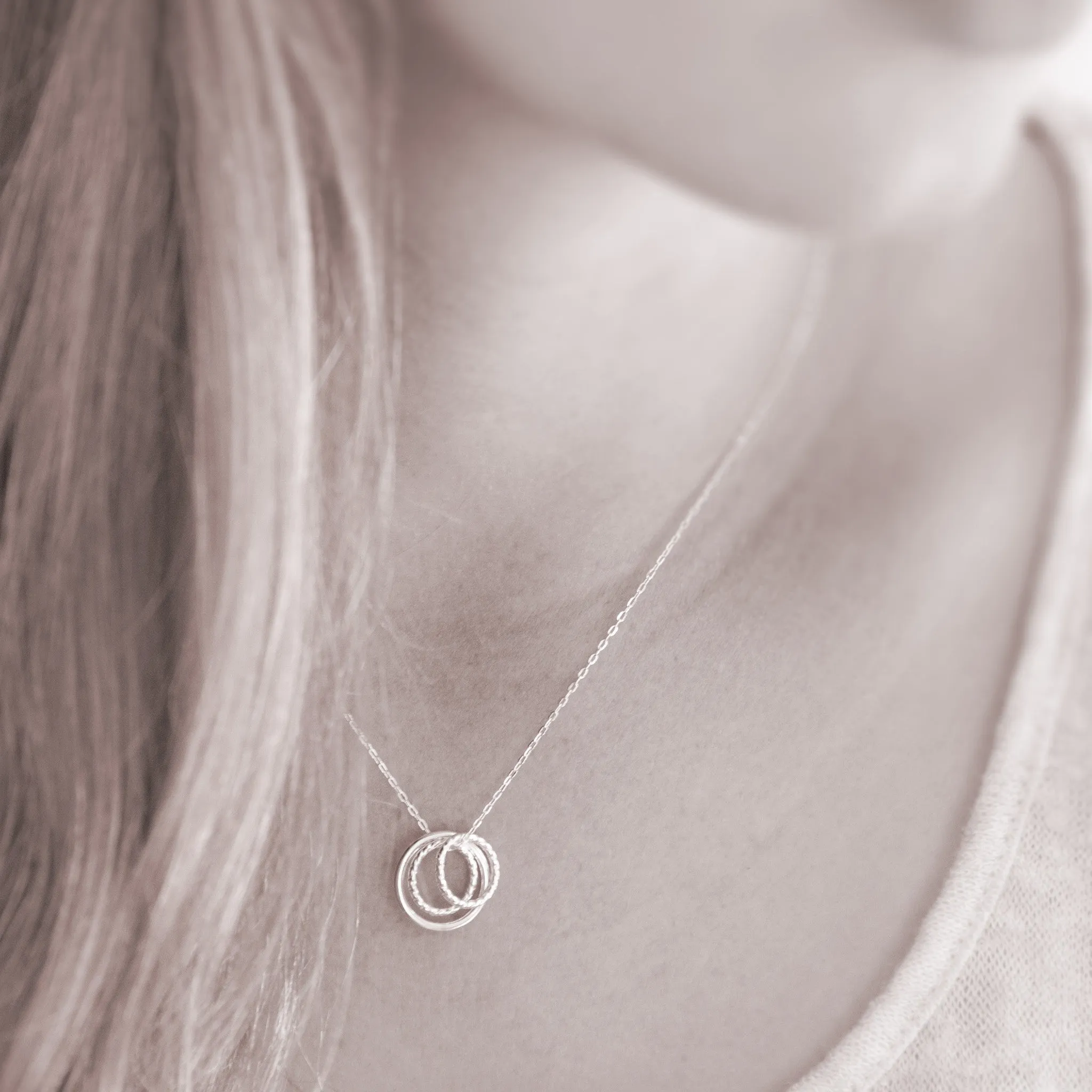 Personalized MOTHER OF TWO Sterling Silver Necklace by Ornata