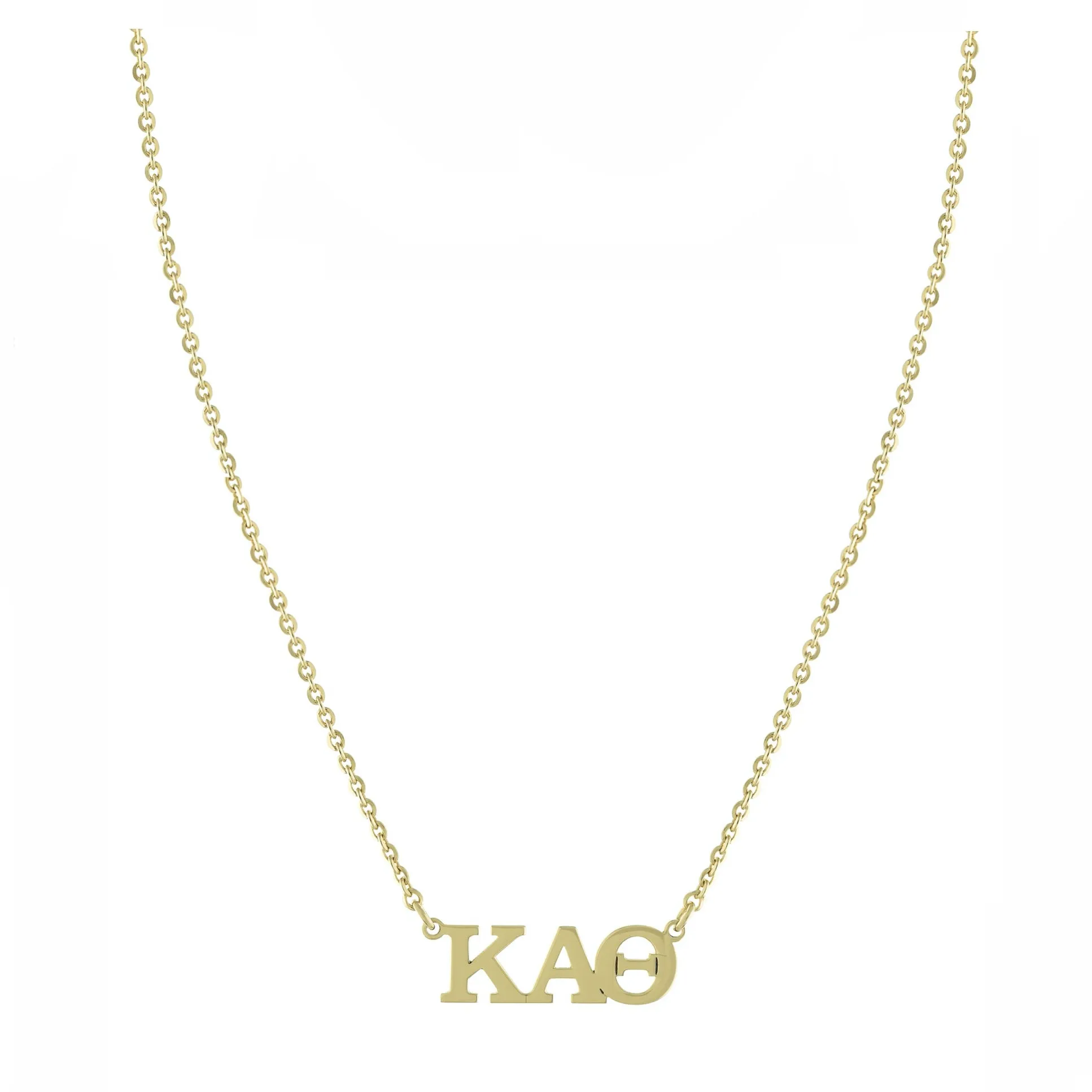 Personalized Sorority Letters Necklace