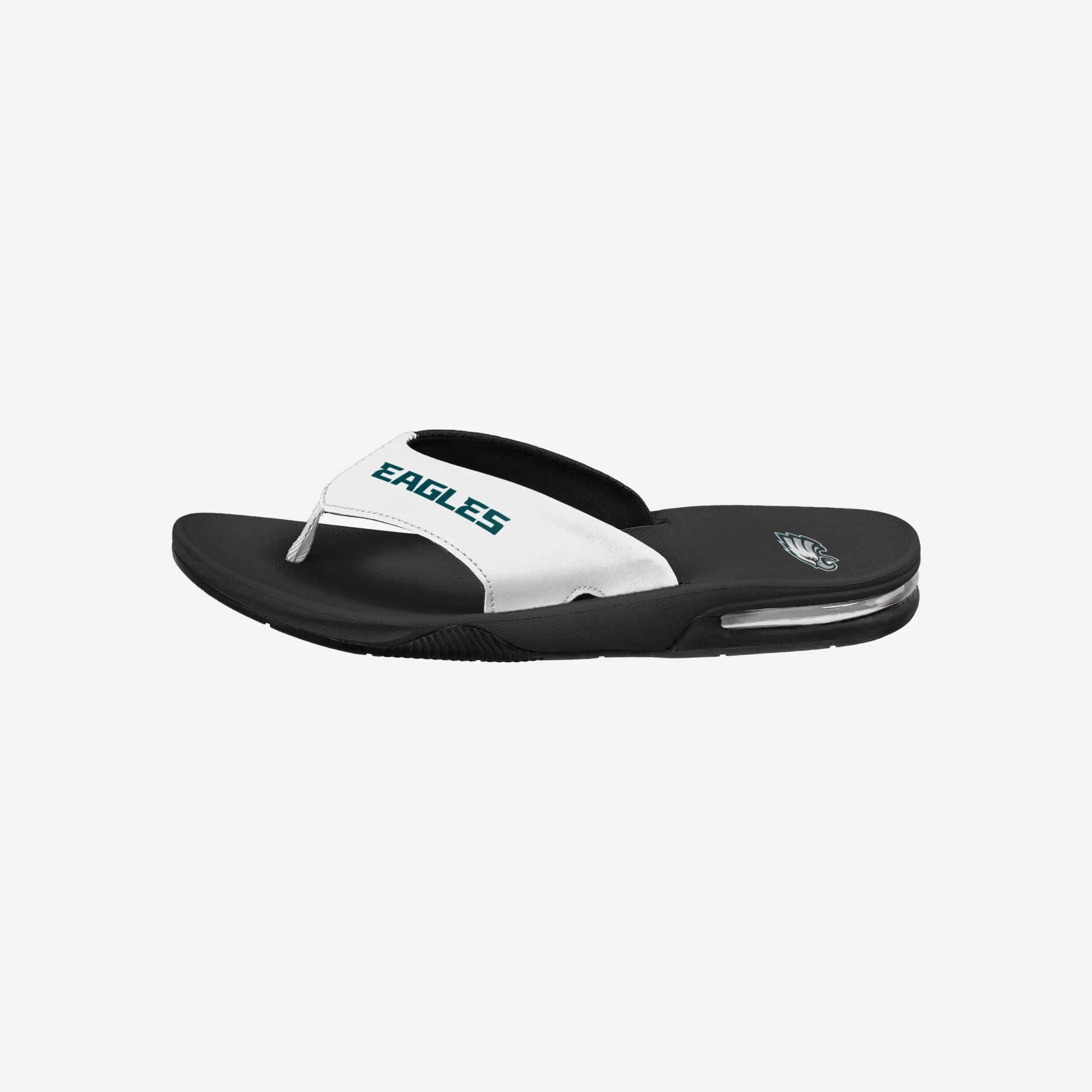 Philadelphia Eagles Team Color Contour Flip Flop