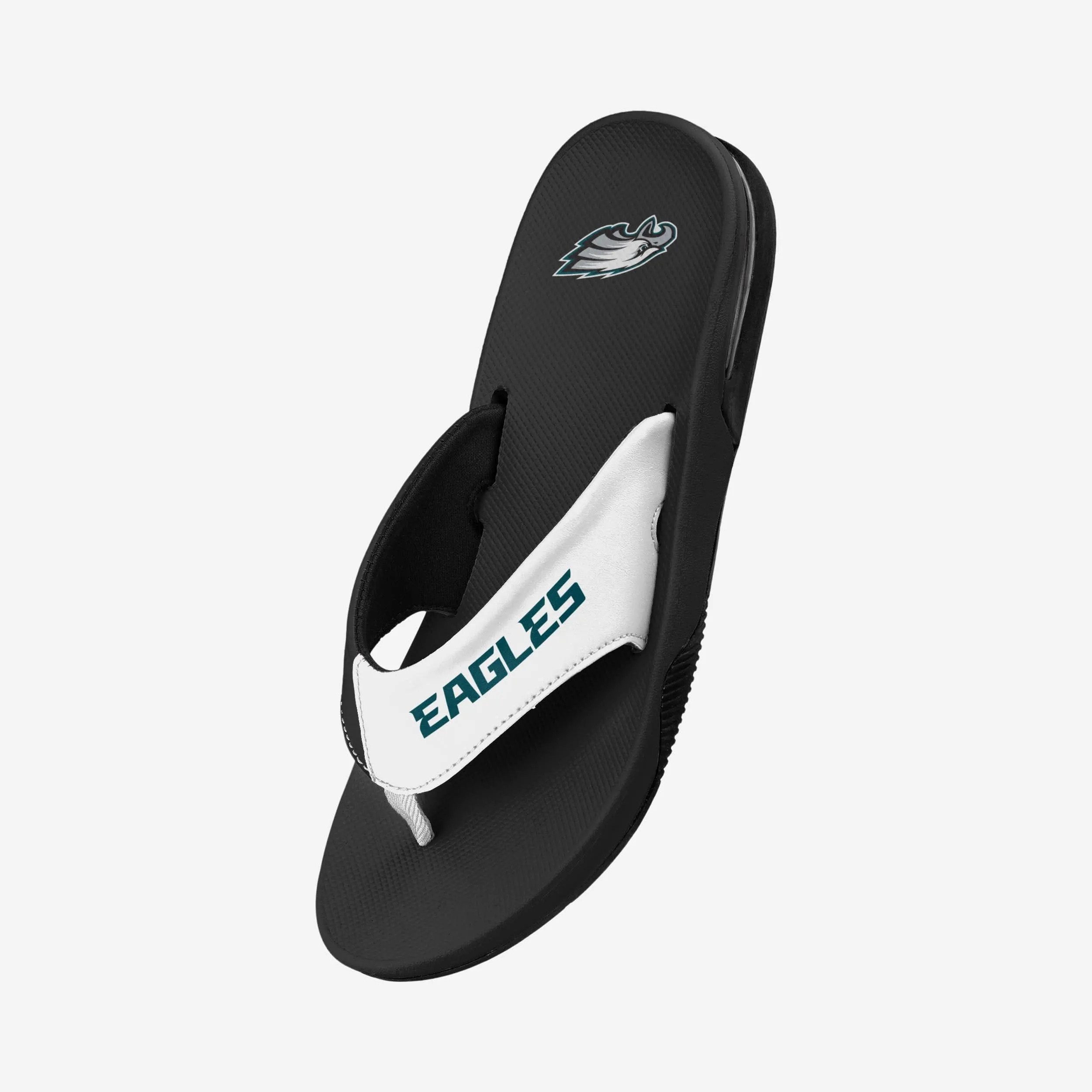 Philadelphia Eagles Team Color Contour Flip Flop