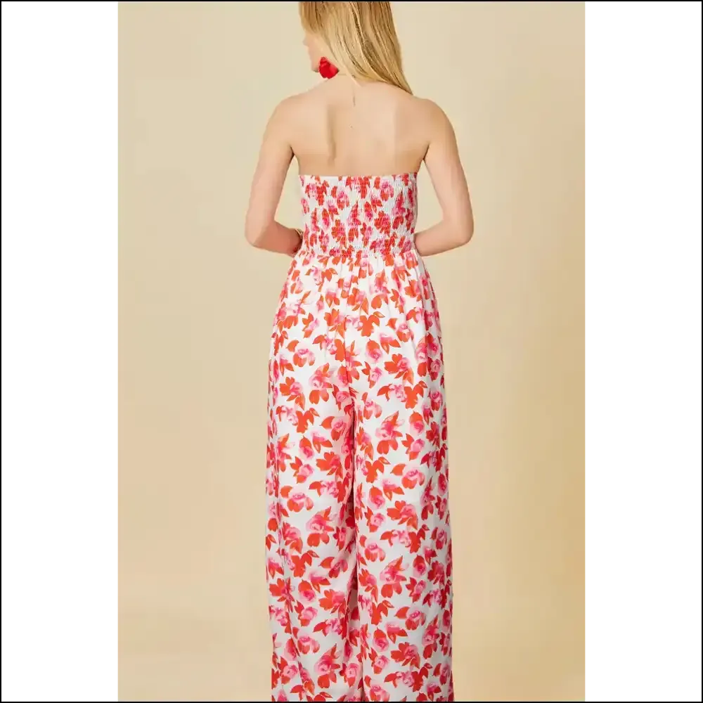 Pink Floral Jumpsuit: so Good, It's  Twisted Bandeau! 🌸 Needful Things