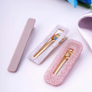 Pink Hair Pins Set Of 3