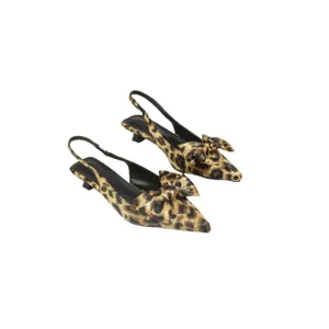 Point Toe Flare Heels Pumps
