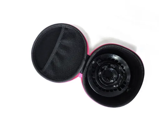 PuffCuff Round Hardcover Carrying Case