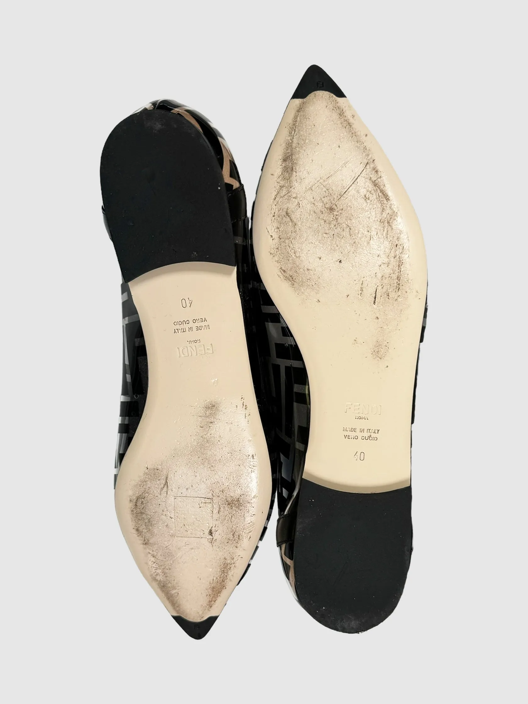PVC Colibri FF Ballerina Flats - Size 40