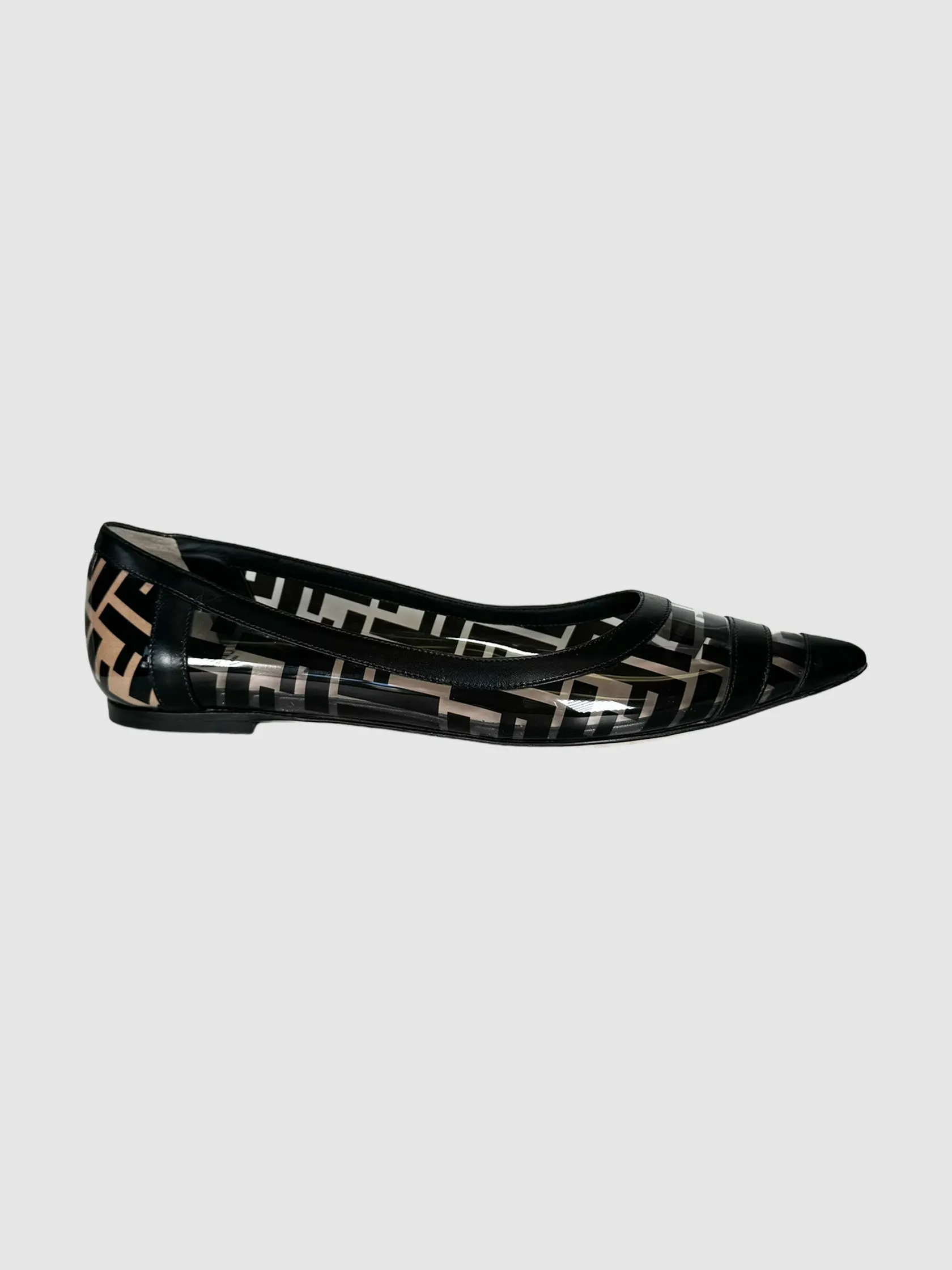 PVC Colibri FF Ballerina Flats - Size 40