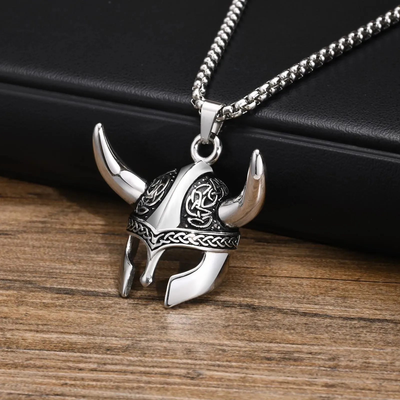 Rock Punk Headwear Style Necklaces for Men