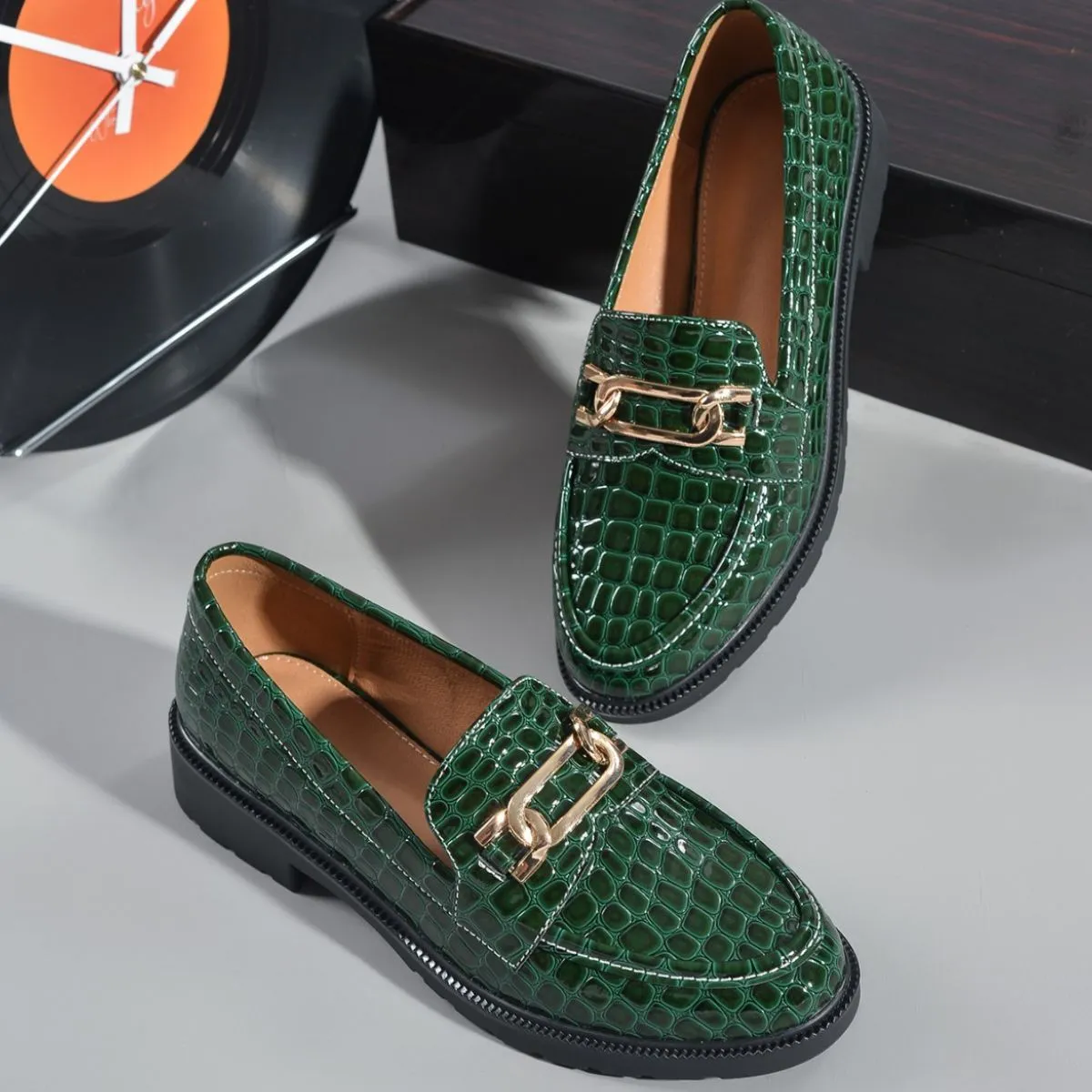 Round Toe Flats Loafers