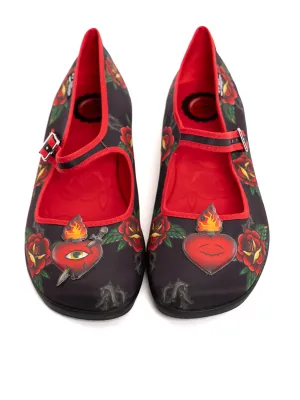 Sacred Heart Mary Jane Slip-On
