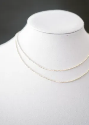 Saskia de Vries 14k Gold Filled Necklace 2mm