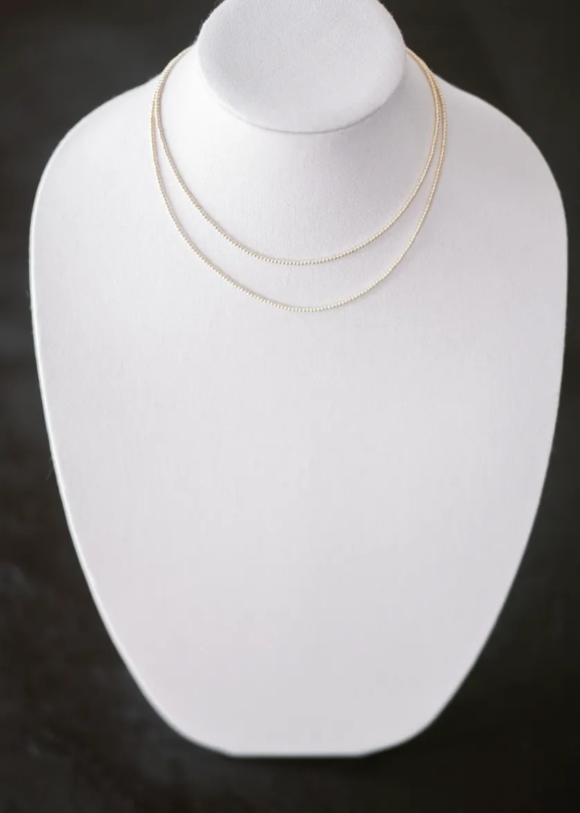 Saskia de Vries 14k Gold Filled Necklace 2mm