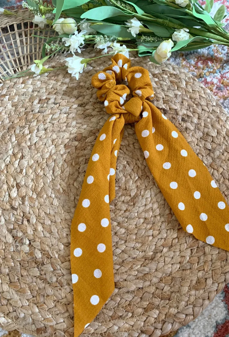 Scarf Hair Scrunchie