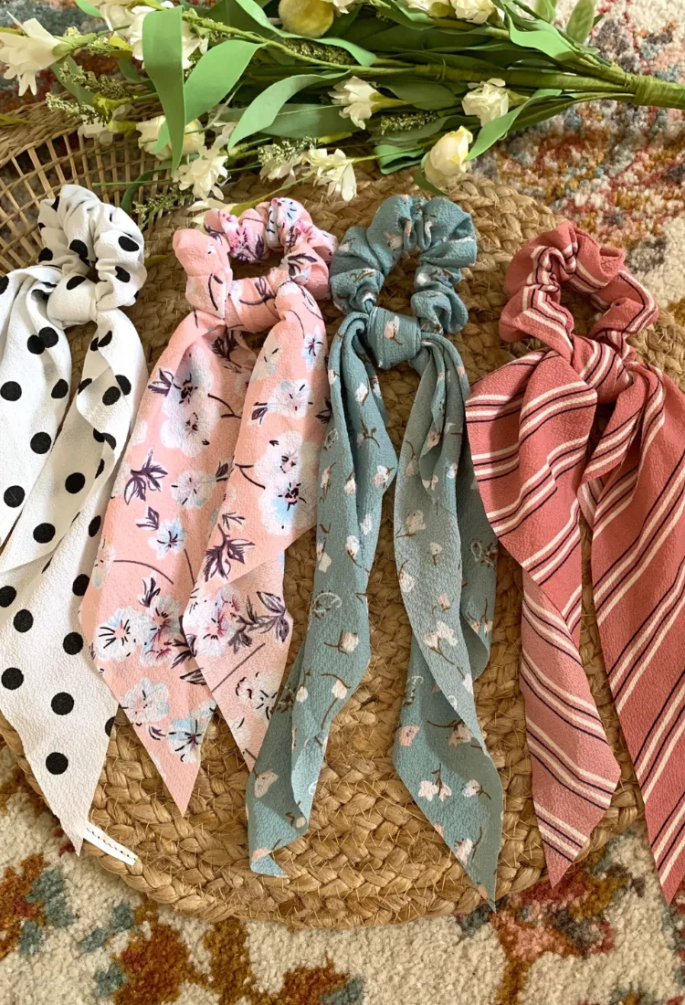 Scarf Hair Scrunchie