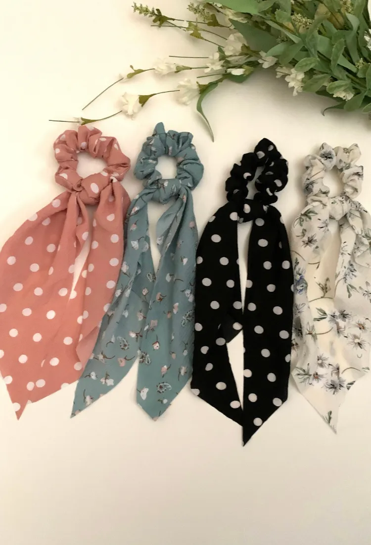 Scarf Hair Scrunchie