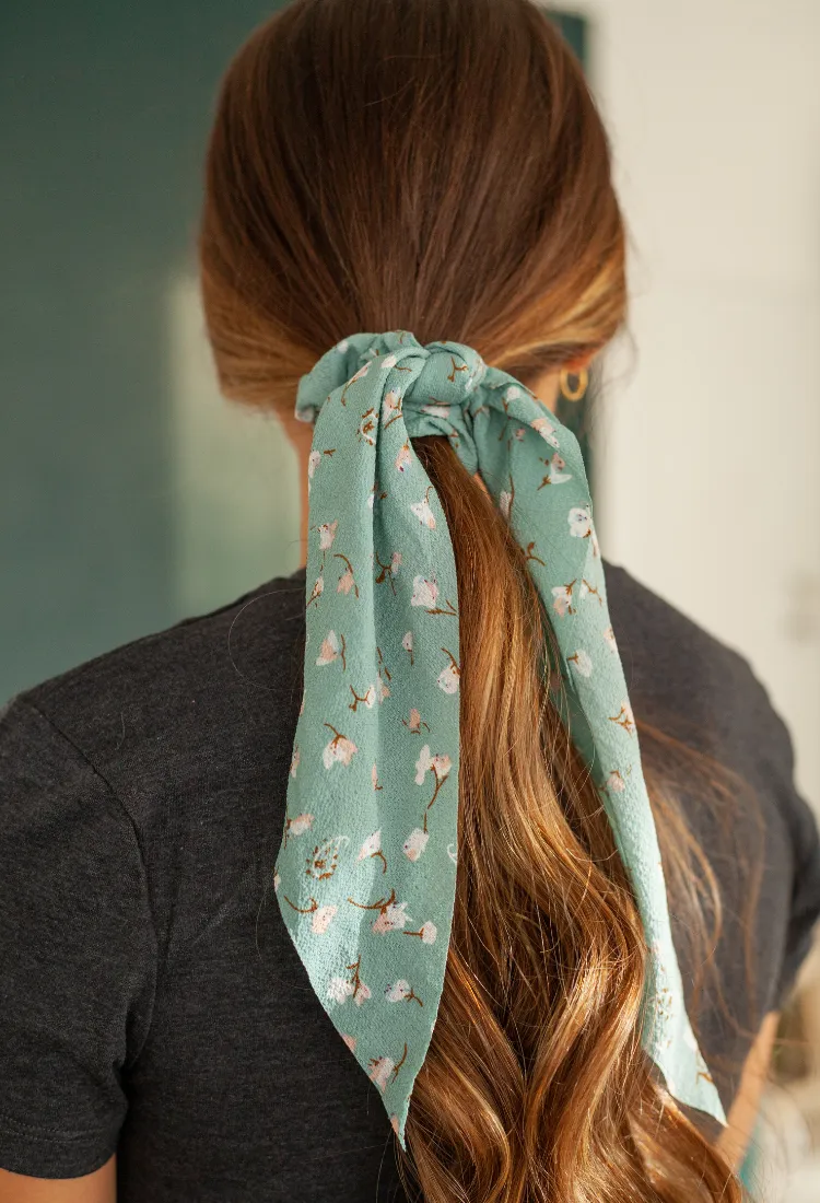 Scarf Hair Scrunchie