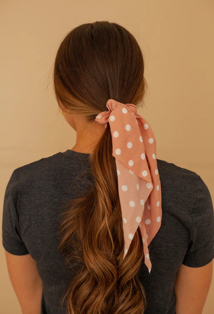 Scarf Hair Scrunchie