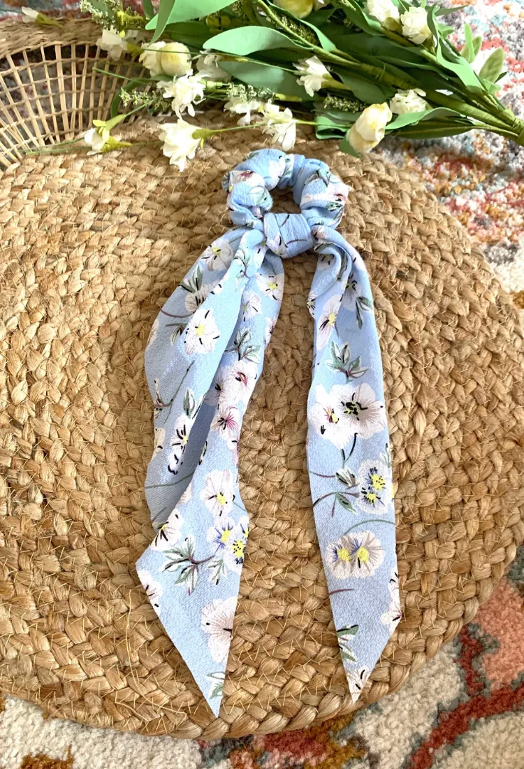 Scarf Hair Scrunchie